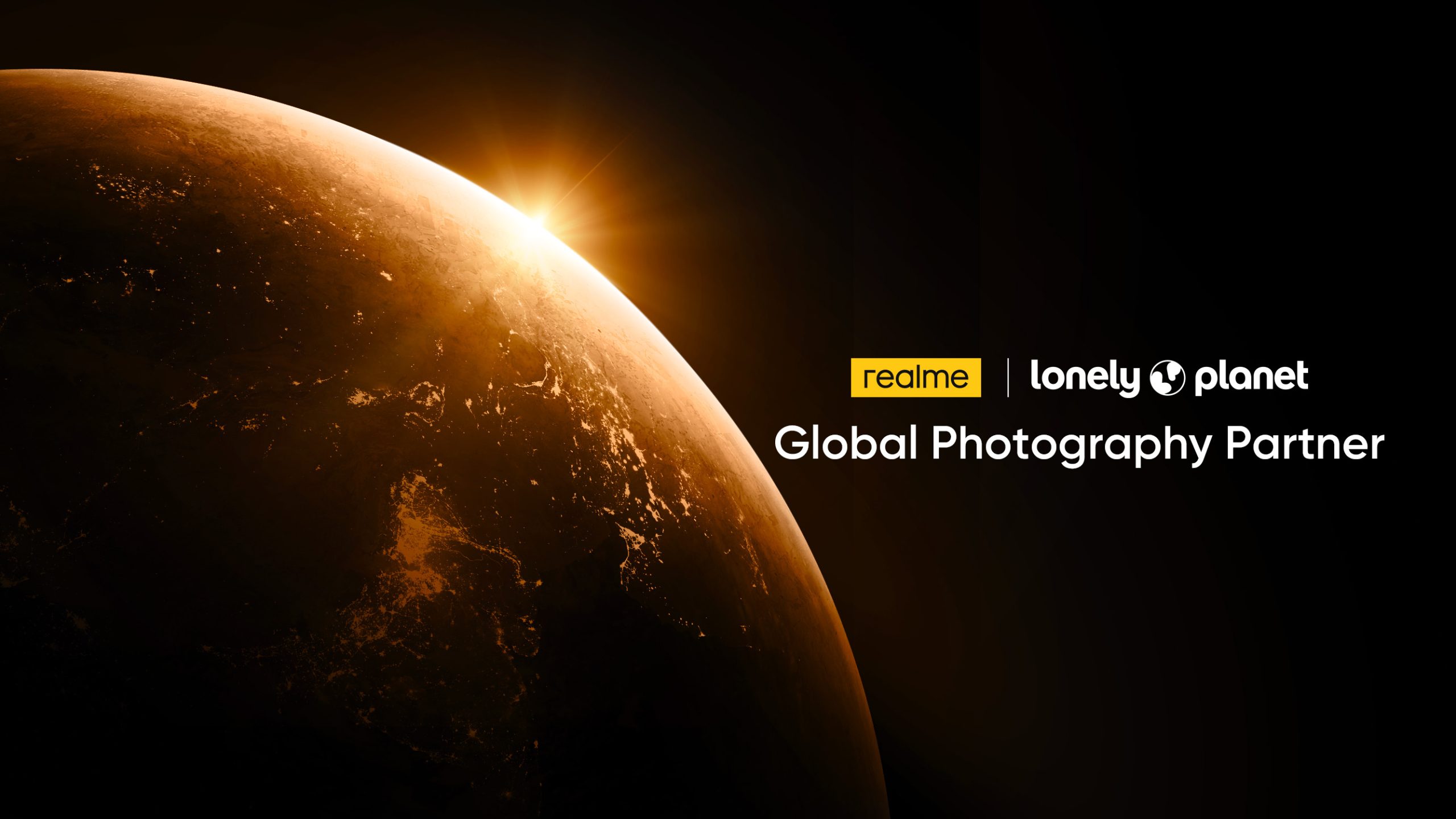 Lonely Planet и планета на темном фоне